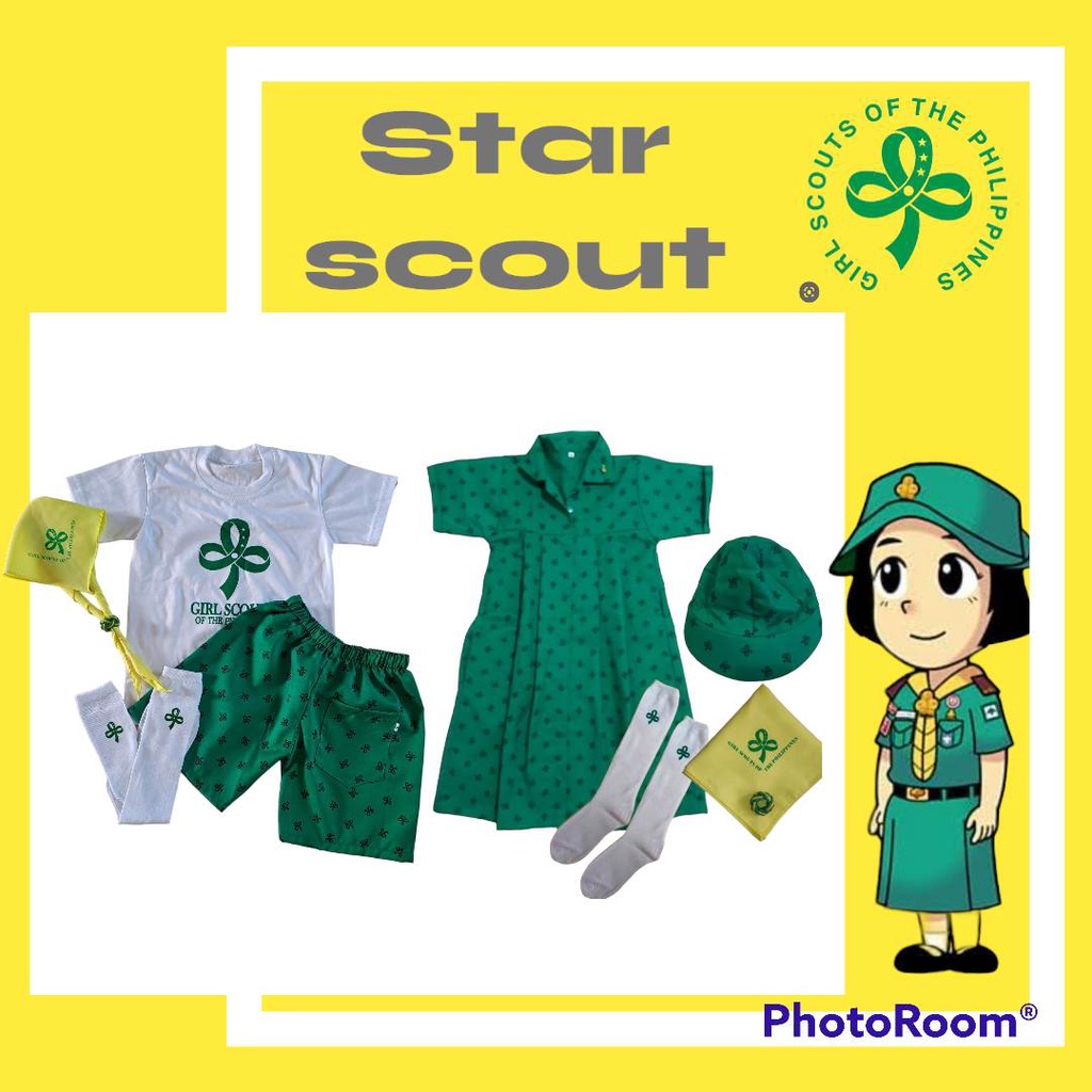 LUCKY LII'S STAR SCOUT UNIFORM//GSP UNIFORM Shopee Philippines