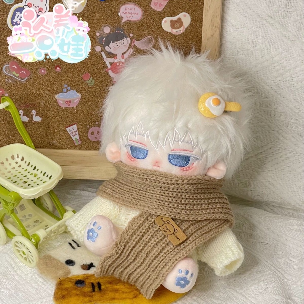 20cm Doll Clothes Jujutsu Kaisen Gojou Gojo Satoru Plushie Plush Doll ...