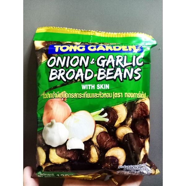 120g Tong Garden Onion & Garlic Broad Beans with Skin / Patani / Pop