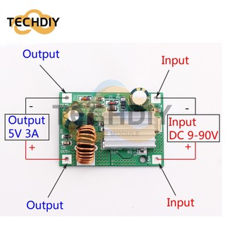 DC 9V 12V 24V 36V 48V 72V 84V 90V To 5V 2A 12V 2A Step Down Module Power Supply Dc Dc Converter Non Isolated Buck Converter I3549850360