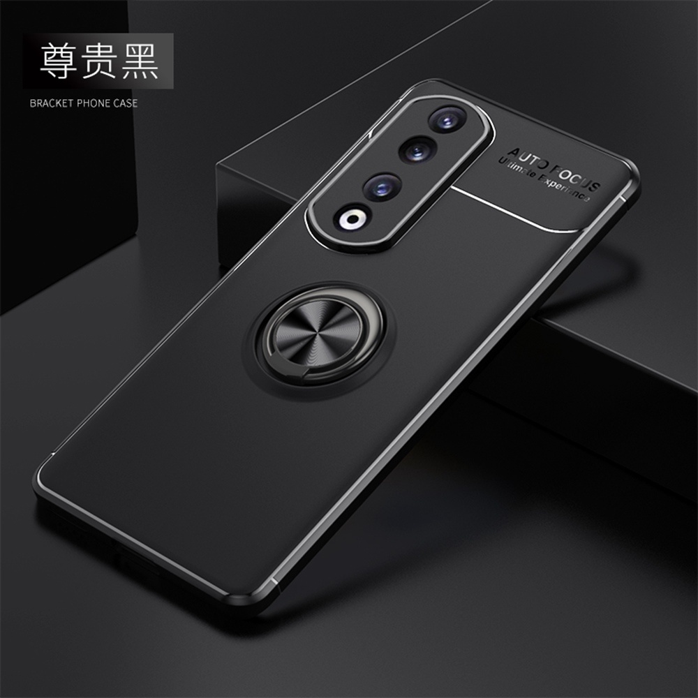 Honor 90 Pro 5G Soft TPU Casing Honor90 5G Car Ring Holder