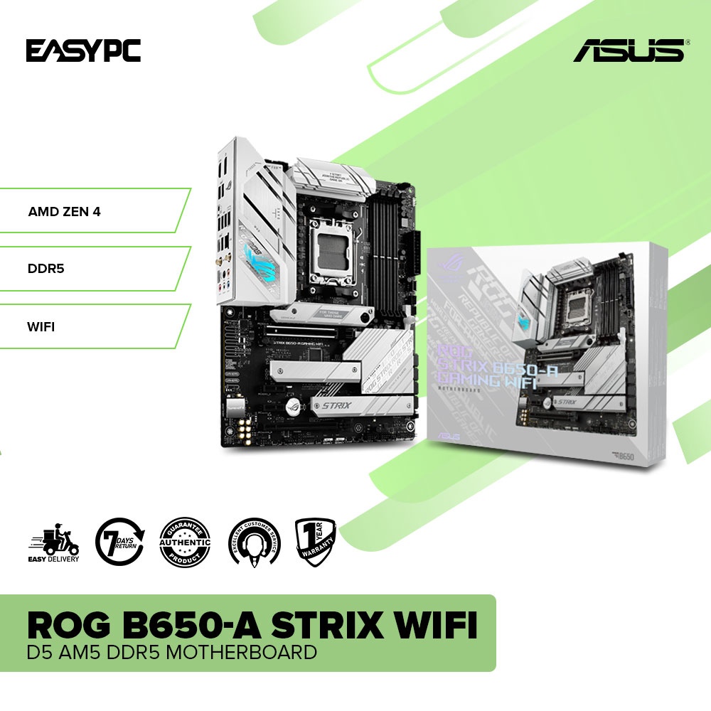 EasyPC ASUS ROG B650A/ B650EF Strix wifi D5 DDR5 Motherboard AM5
