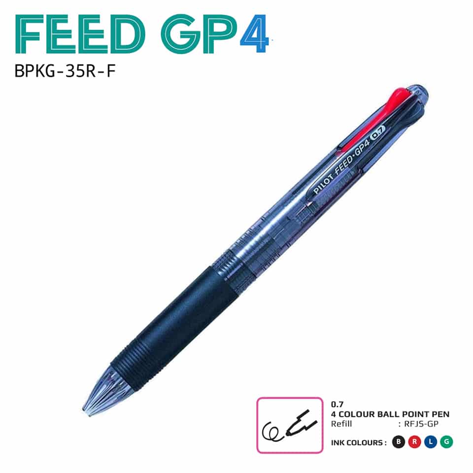 Pilot Feed GP4 Fine Pen | Alle Karle | Shopee Philippines