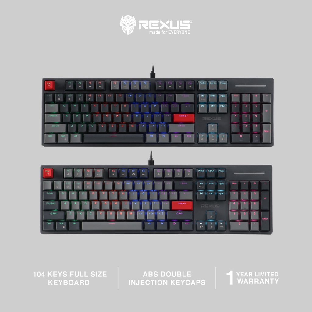 Rexus Heroic KX5 Gaming Keyboard | Shopee Philippines