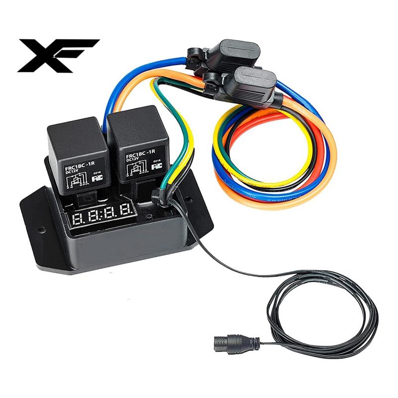 1Set 0444 Digital Radiator Fans Controller Adjustable Temperature