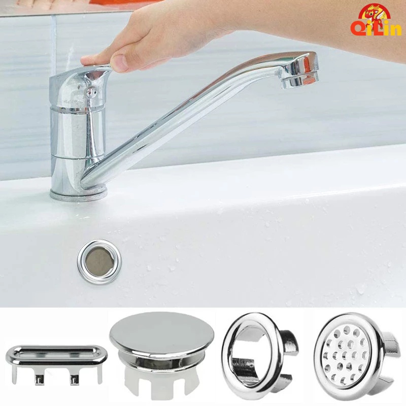 Wash Basin Overflow Ring Cover Wash Basin Overflow Plug Spare Sink