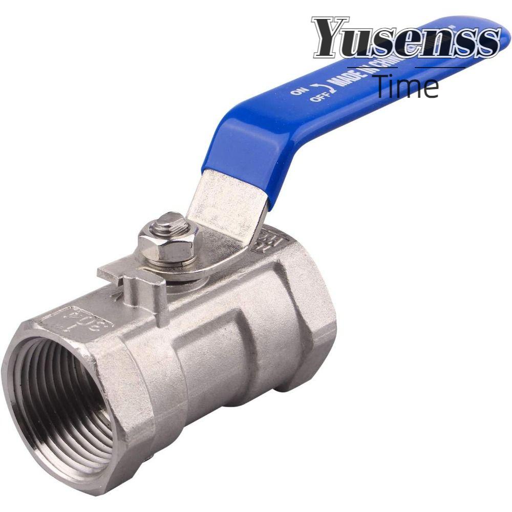 YUSENSS Female x Female Thread Ball Valve, Heavy Duty NPT Standard Port
