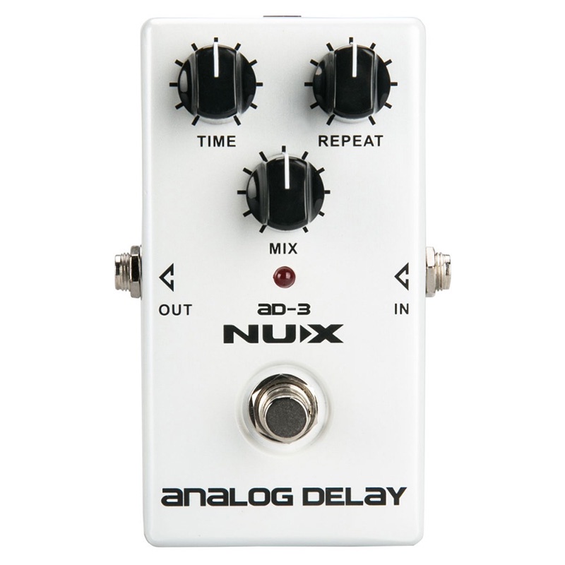 NUX Analog Delay Effect Guitar Pedal AD3 Low Noise BBD Delay Circuit