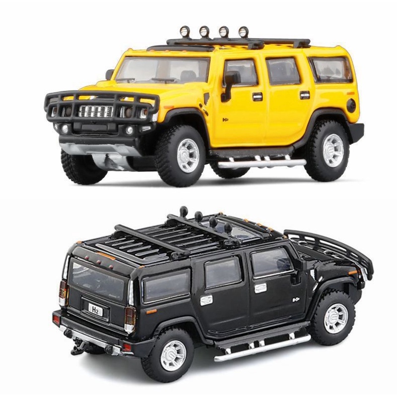 1/64 Hummer H2 Toy Car, Miniauto Jackiekim 3'' SUV Off Road Vehicle ...