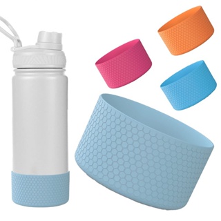 Non-Slip Silicone Cup Base Cover Water Bottle Bottom Sleeve Cover