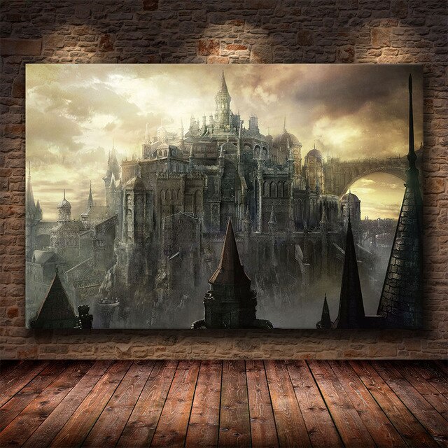 Classical Game Picture The Dark Souls 3 Canvas Painting Poster ...