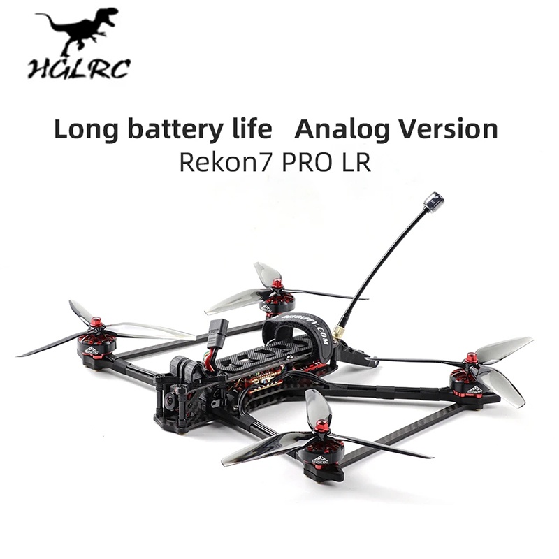 HGLRC Rekon 7 PRO Long Range FPV Drone 6S - Analog Version Caddx Ratel ...