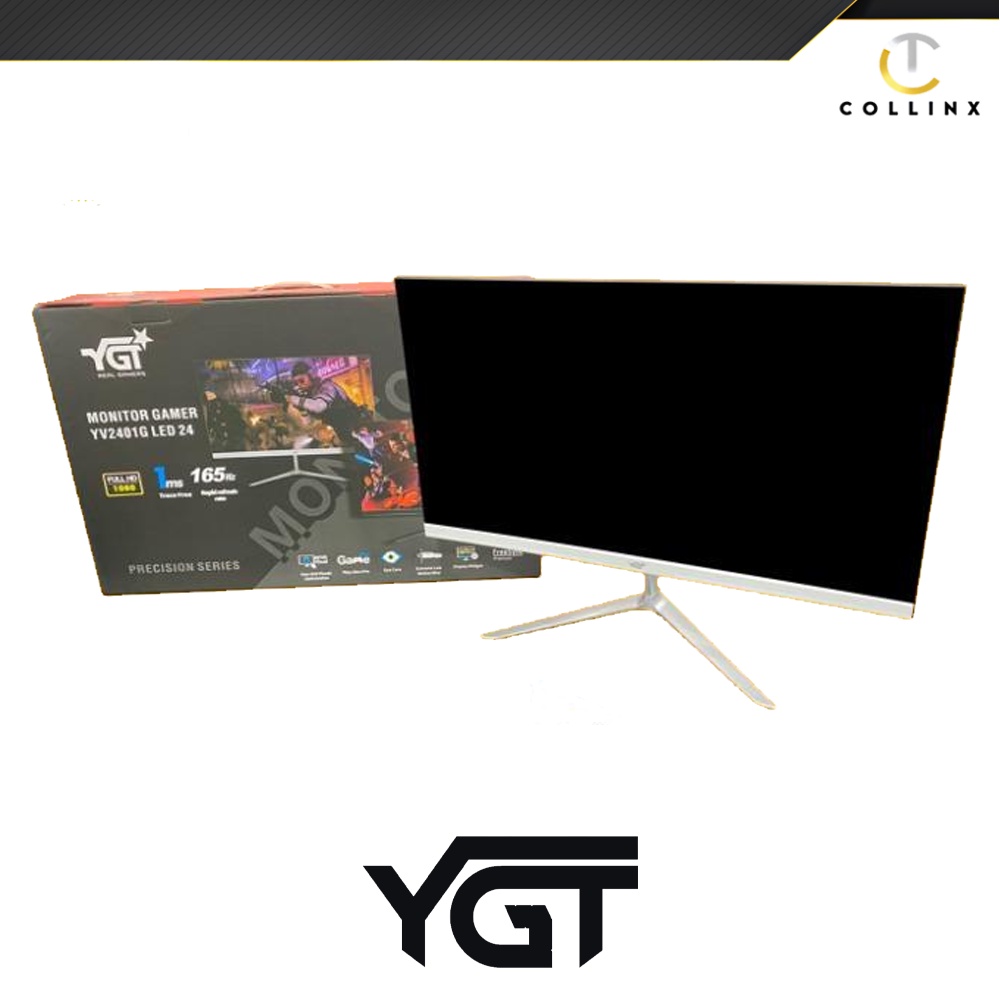 24 Inches 165Hz YGT White Monitor (YV2401G) Monitor 1920 x 1080 FHD