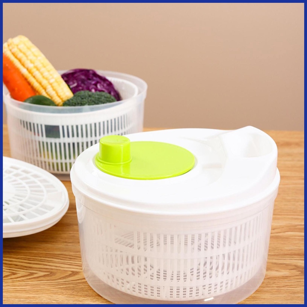 Vegetable Spinner Manual Odorless Harmless Salad Spinner With Drain ...