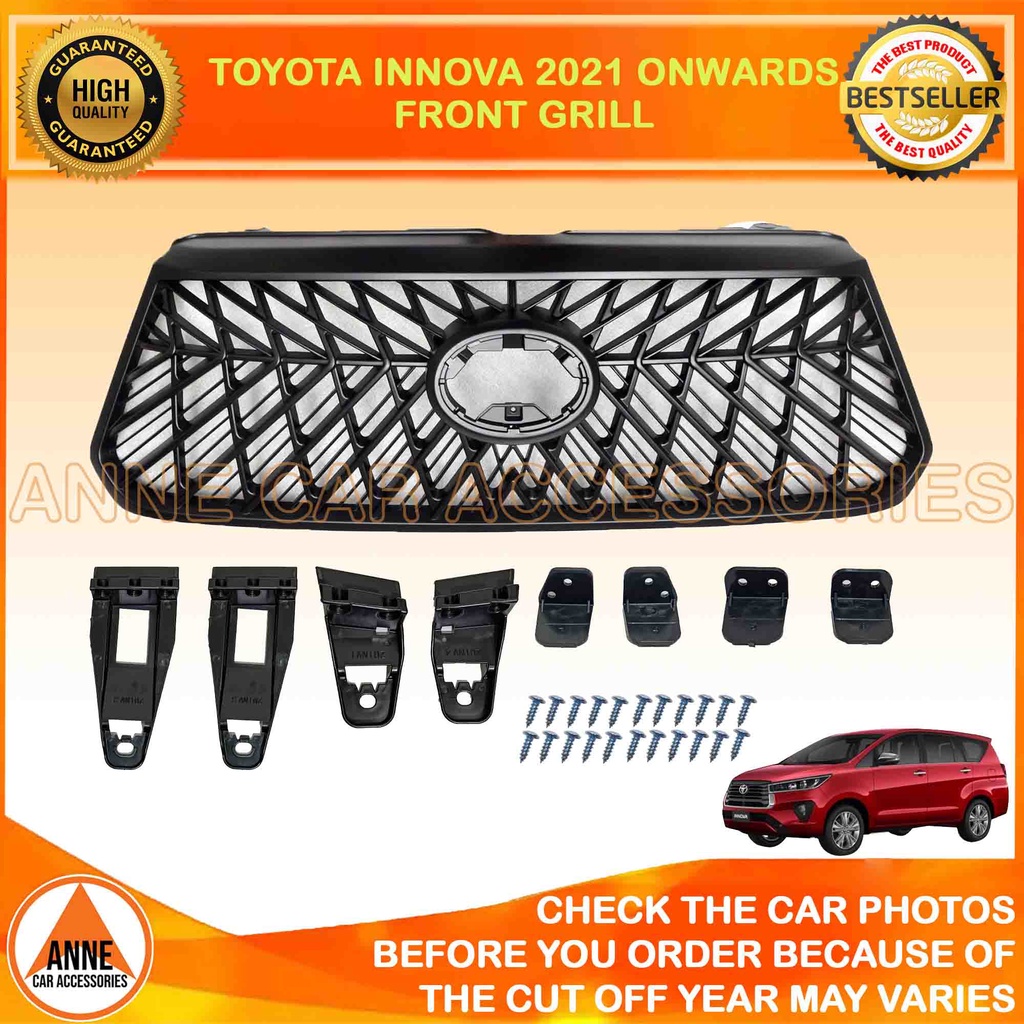 Toyota Innova 2021 Onwards Front Grille 100 % High Quality Front Grille ...