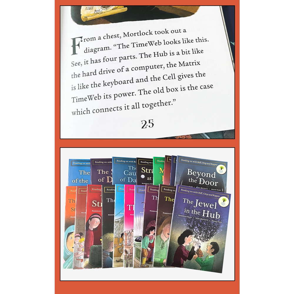 18Books/set Oxford Reading Tree Level 10-12 English Graded Reading Book ...