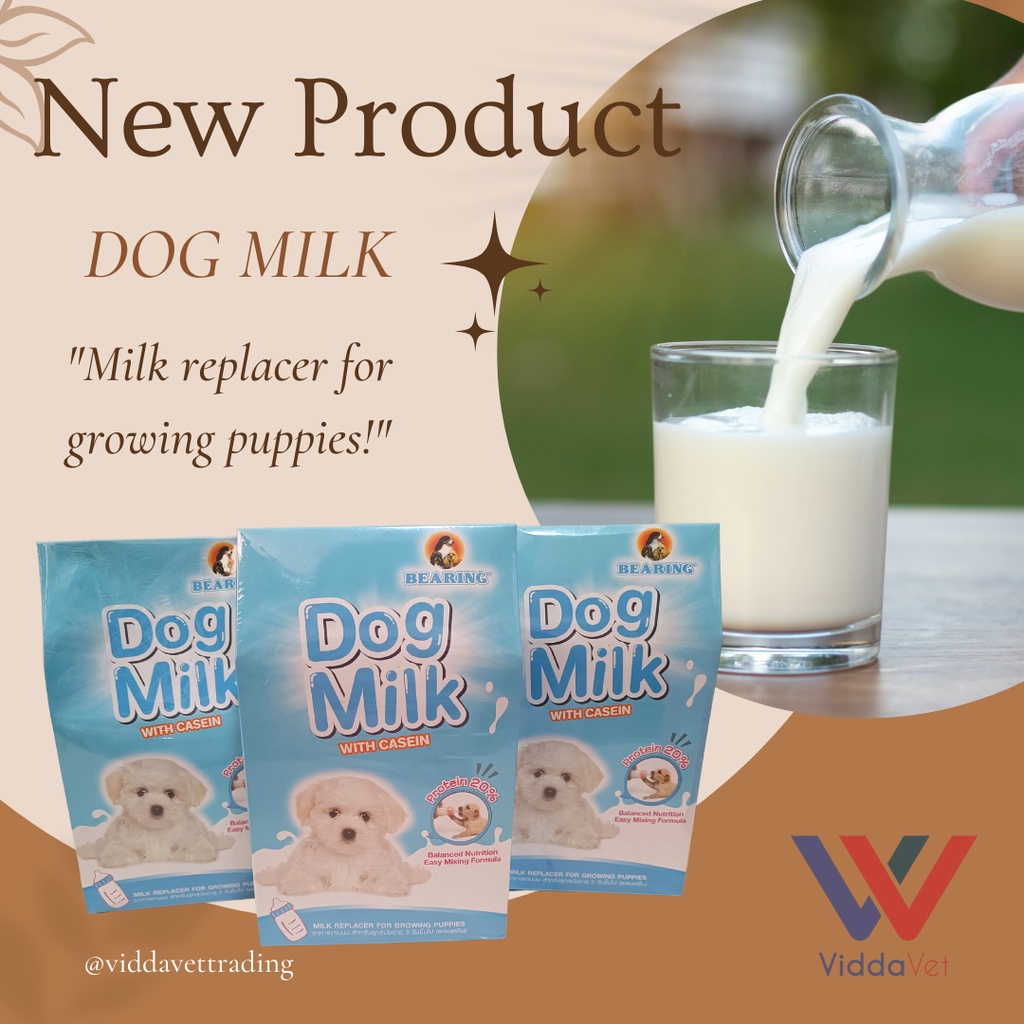 DOG MILK (Bearing Premium Milk Replacer) 300grams Milk Replacement for