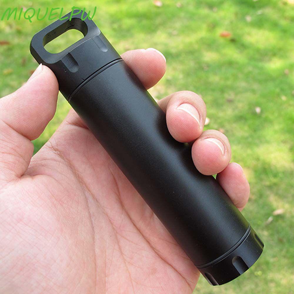 MIQUELPW Pill Box Outdoor Equipment EDC Aluminum Alloy Pill Cases