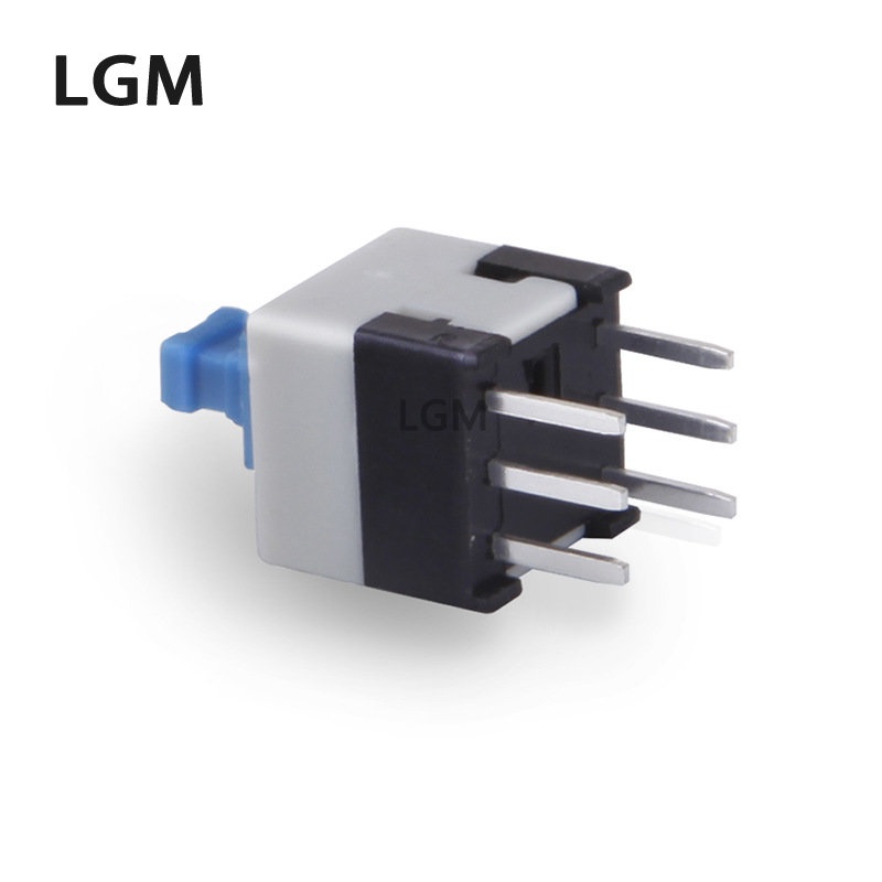 10Pcs Self Locking / UNlock Push Tactile Power Micro Switch 6 Pin ...