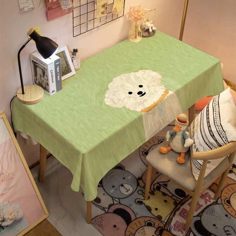 Cartoon Cute Animal Children Study Tablecloth Household Coffee Table