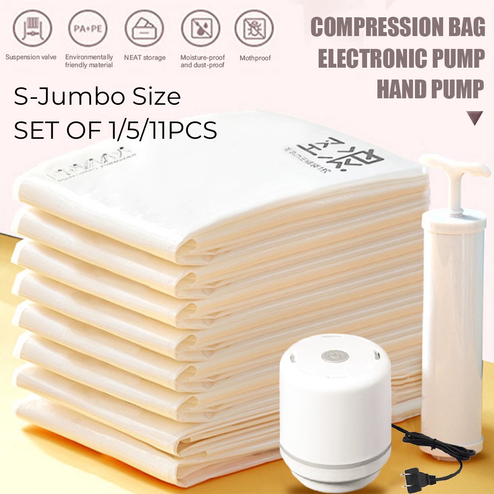Vacuum Storage Bag Travel Reusable Storage Organizers Vacuum Bag Travel