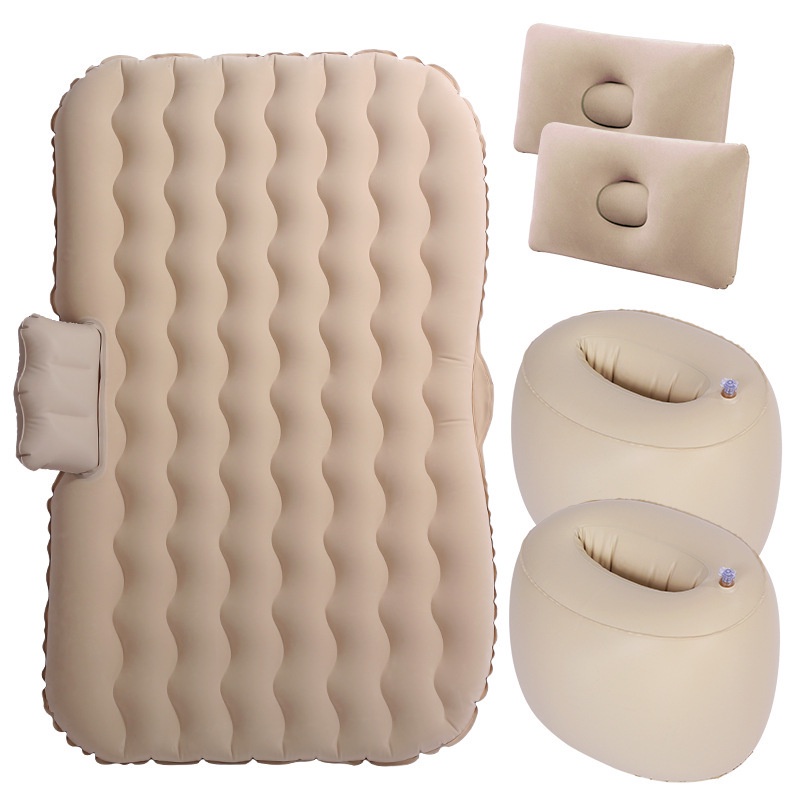 Car Bed Inflatable Sofa Foldable SUV Car Air Mattress Outdoor Sleeping Mat (W/Air Pump) Shopee