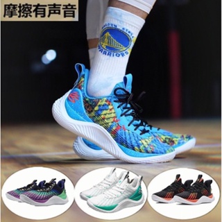 2023 Original Under Armour Curry 4 High cut Actual combat Basketball Shoes  Casual Sneakers For Men Purple Sports shoes basketball shoes