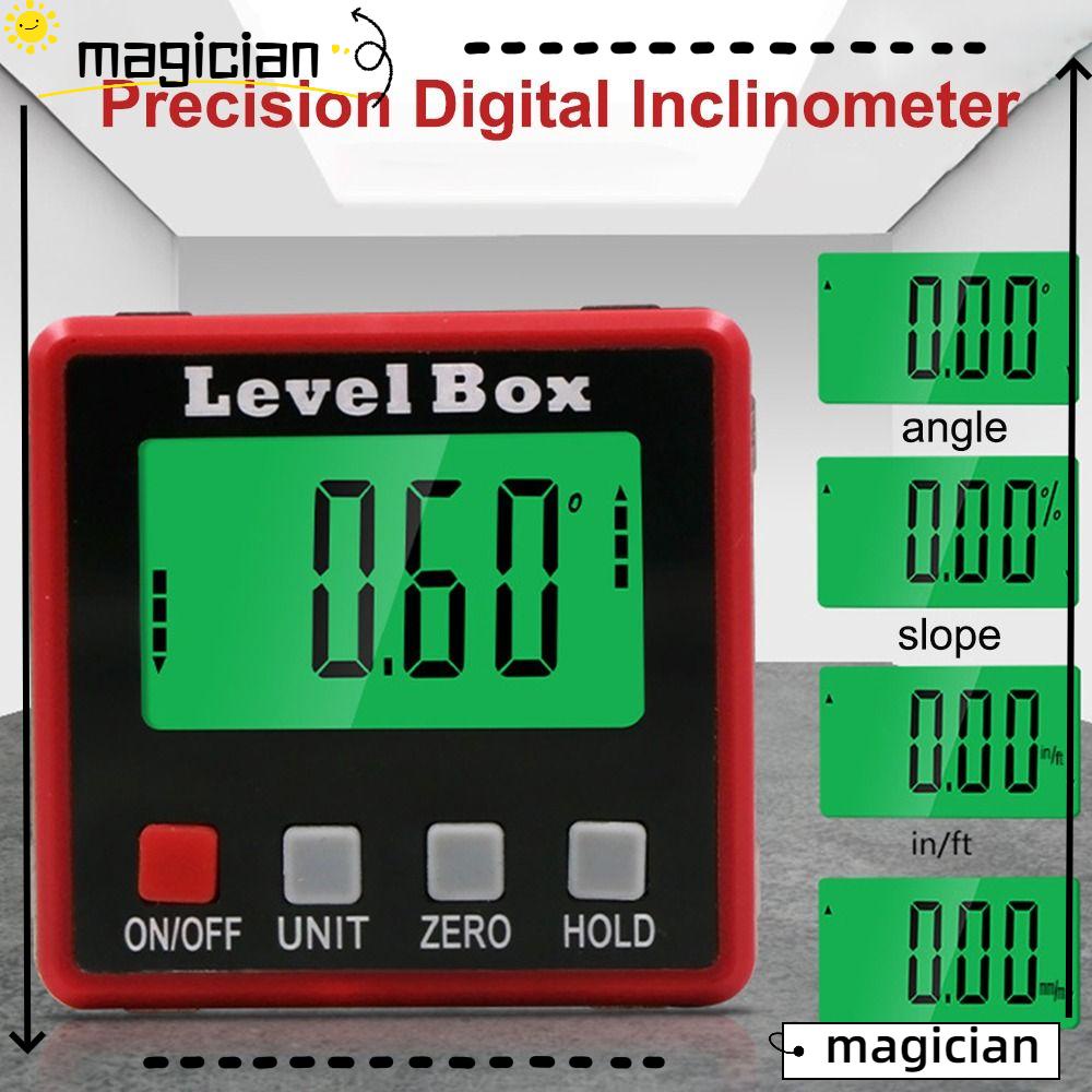 MAG Digital Inclinometer Measure Tilt Angle Ruler Bevel Box Electronic