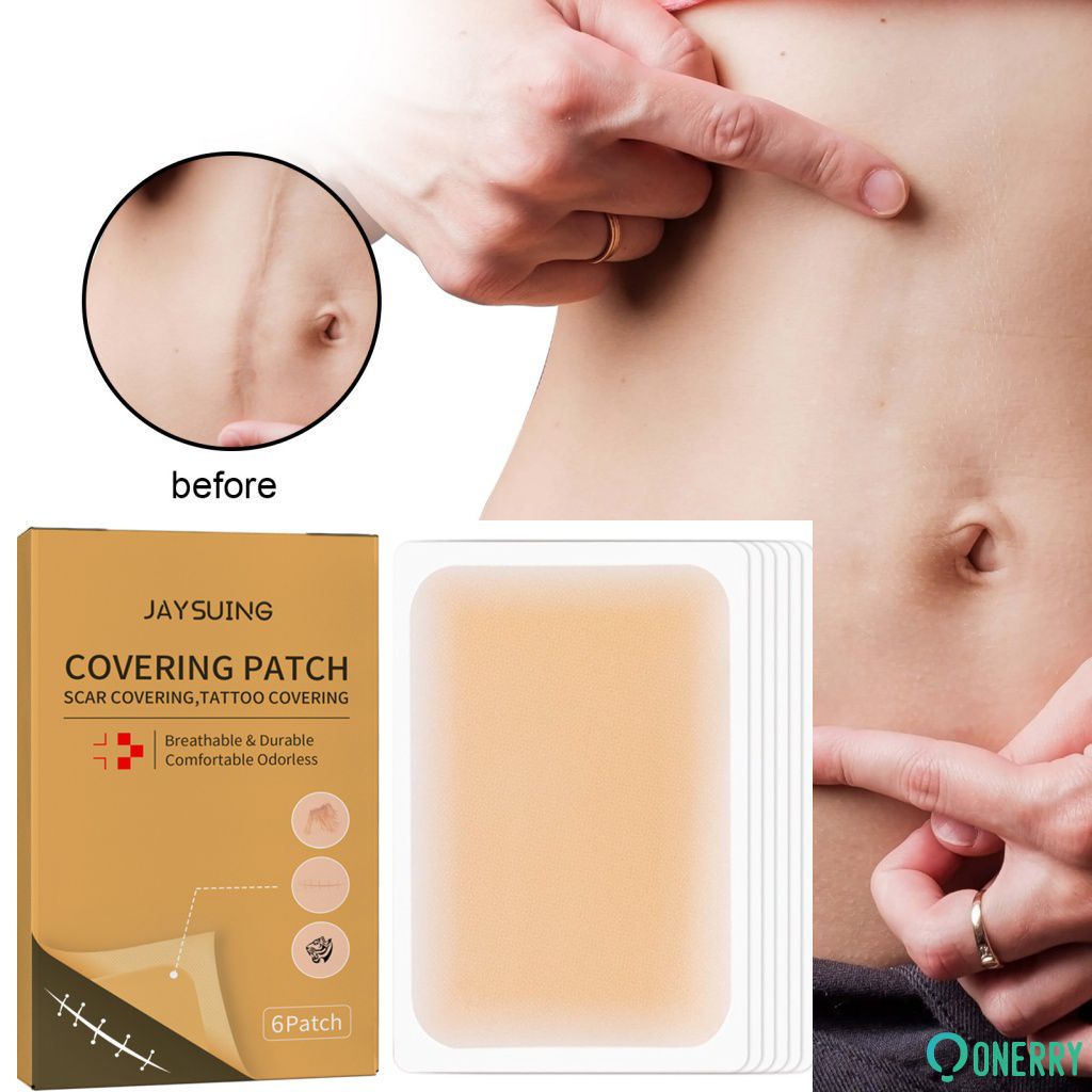 Jaysuing Invisible Concealer Patch Skin Tattoo Scar Concealer Cover ...