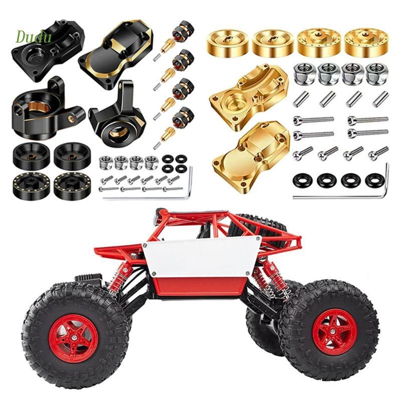 Dudu Wheel Hexs Hubs Extension 1/24 RcCrawler Car for SCX24 90081 Wheel
