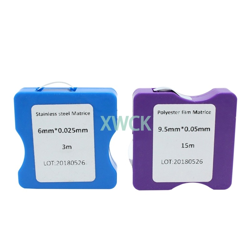 1 Roll Dental Polyester Film Matrice Bands Stainless Steel Transparent ...