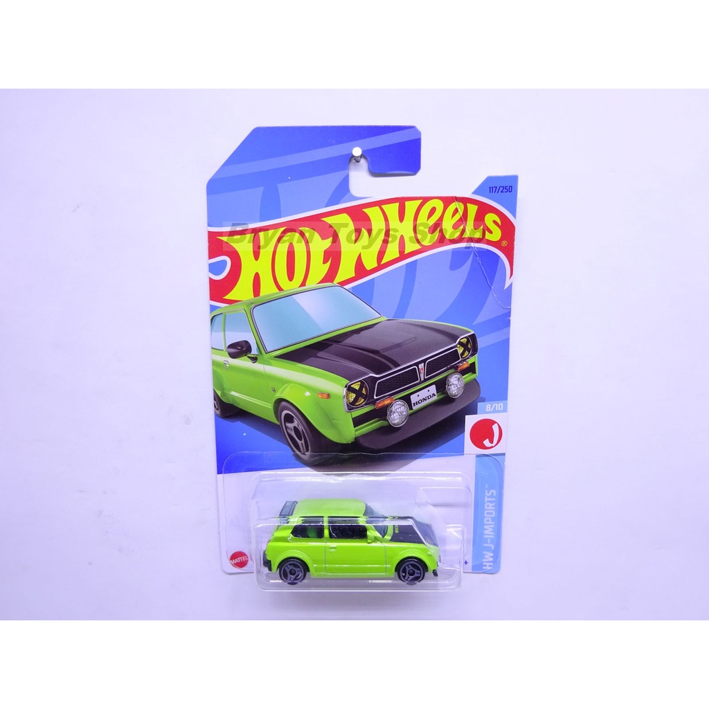 HIJAU HONDA Hot Wheels Card Bend 73 Custom Green CivicHONDA | Shopee ...