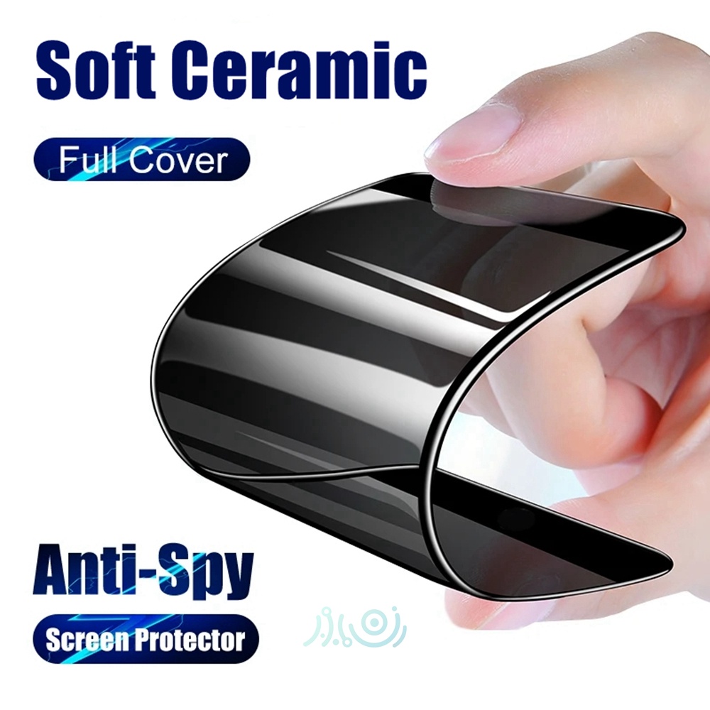 2Pcs Ceramic Privacy Screen Protector for iPhone 13 12 11 14 15 16 17 ...