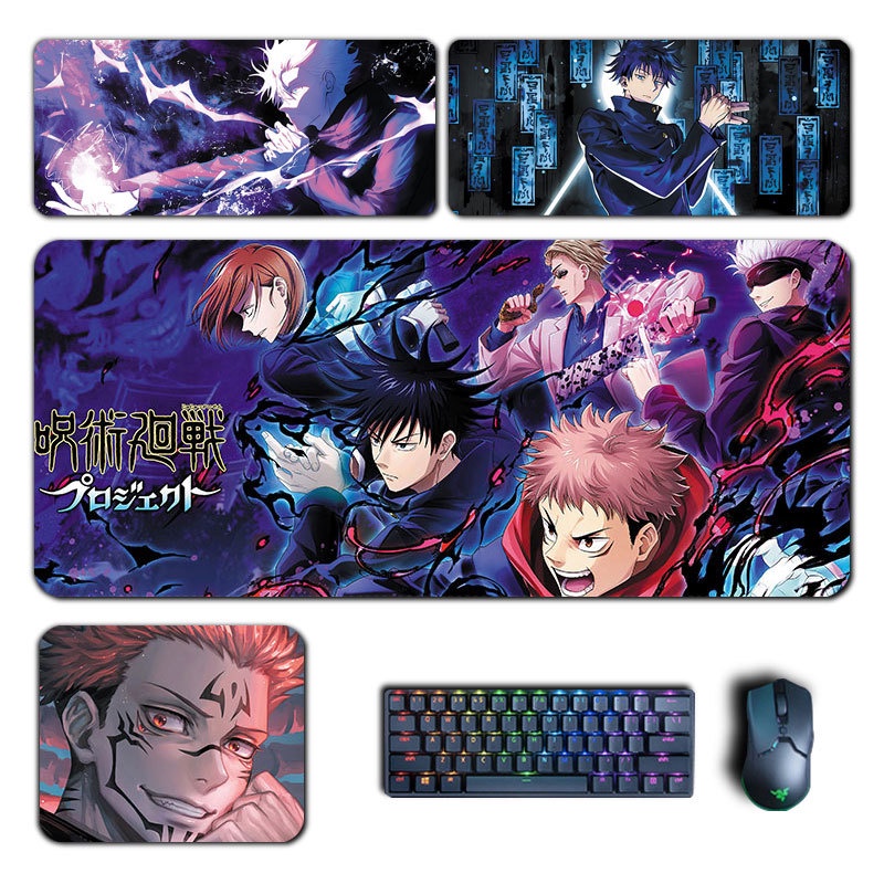 Anime Jujutsu Kaisen Mouse Pad Gojou Satoru Megumi Sukuna Yuta Mousepad