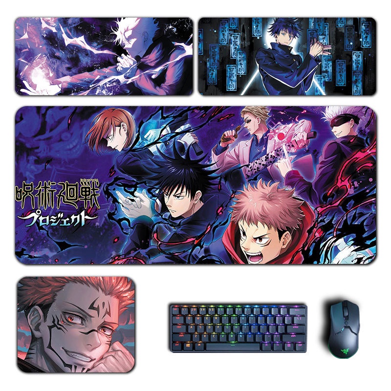 Anime Jujutsu Kaisen Mouse Pad Gojou Satoru Megumi Sukuna Yuta Mousepad ...