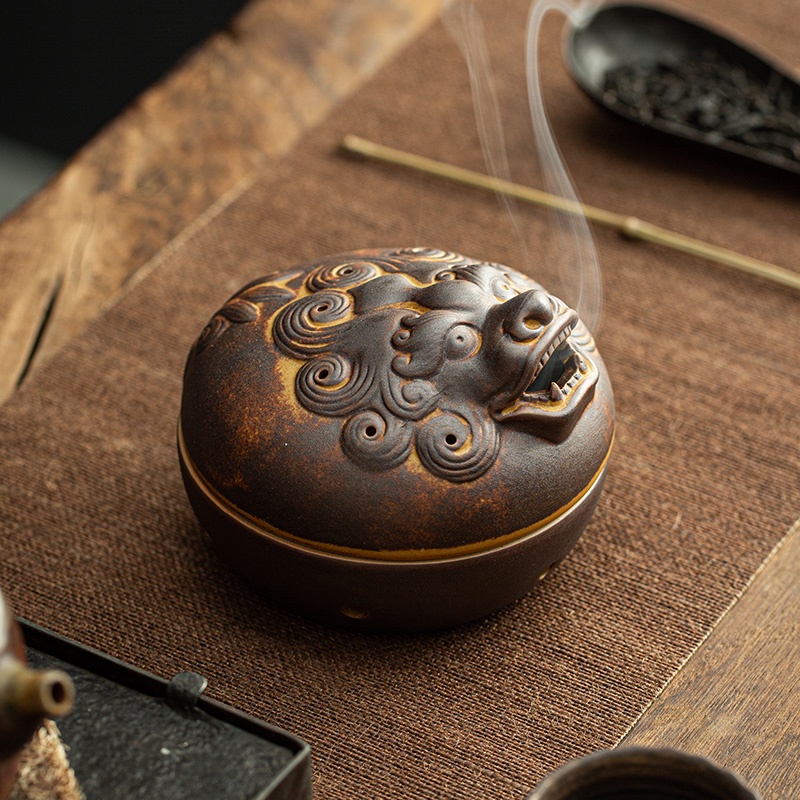 Incense burner Ceramic Household indoor Zen Pixie Disc incense Aromatherapy incense burner