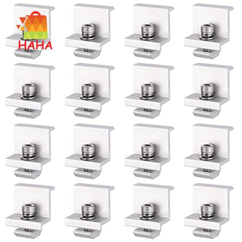 16PCS Solar Module Bracket End Clamp, 35mm Module Bracket End Clamp ...