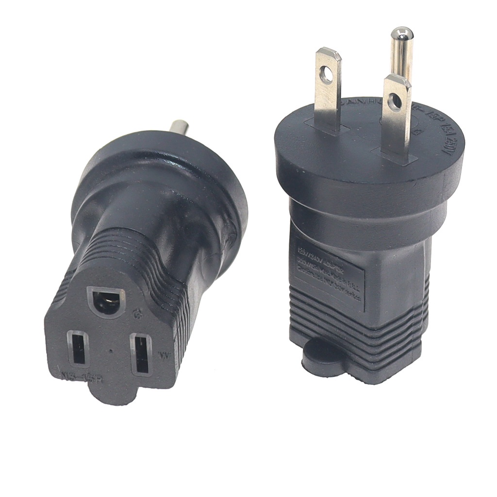 Nema 6 15p Male To Nema 5 15r Comb Ac Power Adapter Nema 6 15p Plug To Usa Female Nema 5 15r Ac 7049