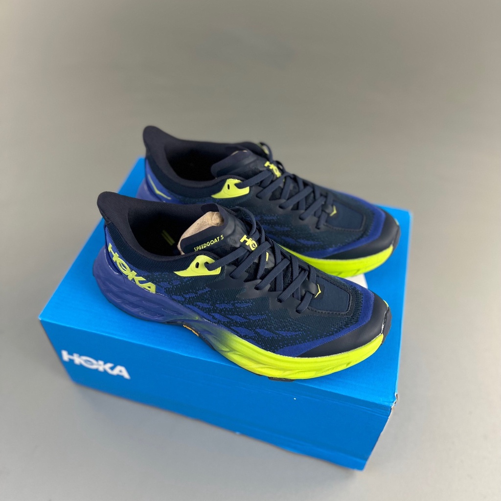 New HOKA ONE ONE Speedgoat5 space Blue fast antelope 5 cross-country ...