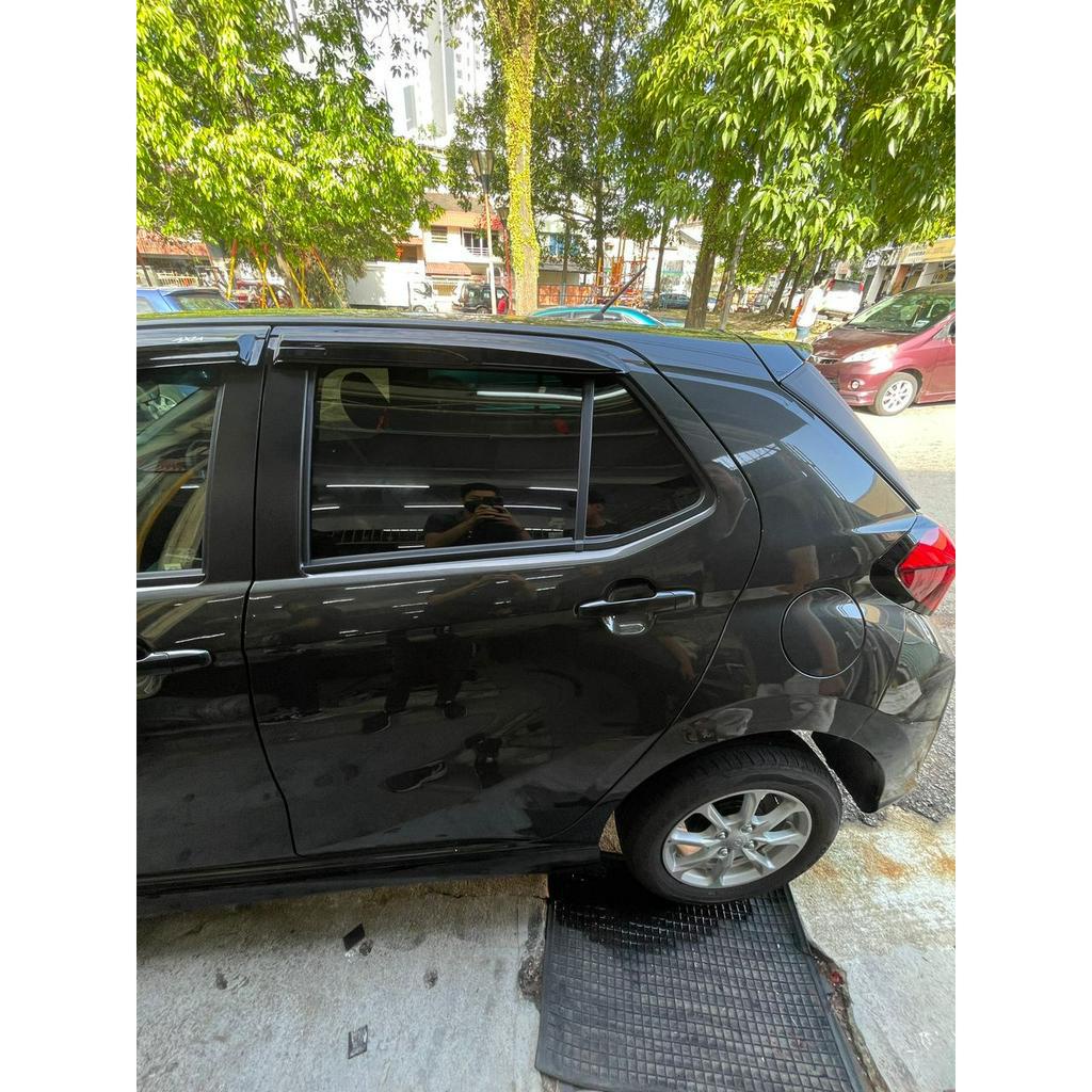 JYK Perodua Axia 2023 Door Visor Mugen Air Press Window Wind Deflector ...