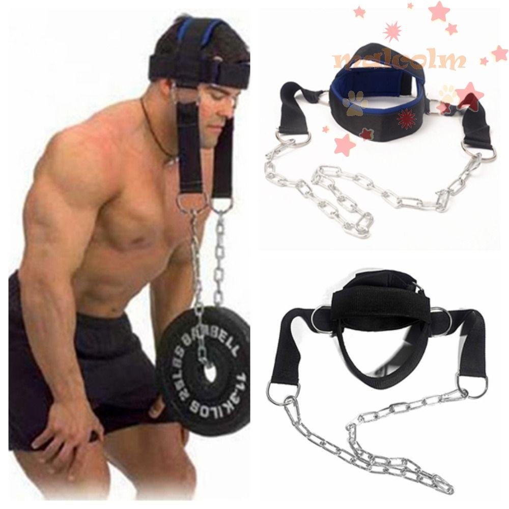 Neck Training Harness Headband For Weightlifting - Adjustable, Supports Up To 50kg