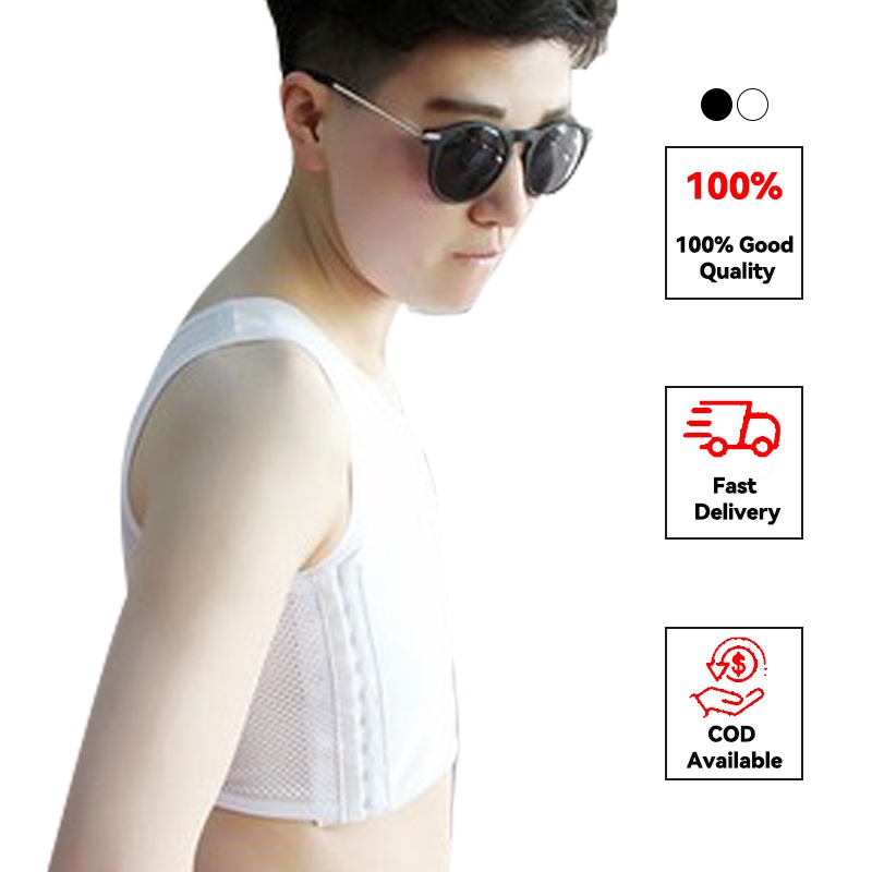 Tomboy Crop Top Breast Binder Undershirt Chest Binder Flat Vest Fit