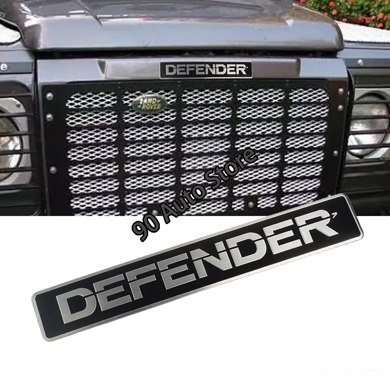 1Piece 23x3.2cm Letter Emblem Car Side Nameplate Sticker for Land Rover ...