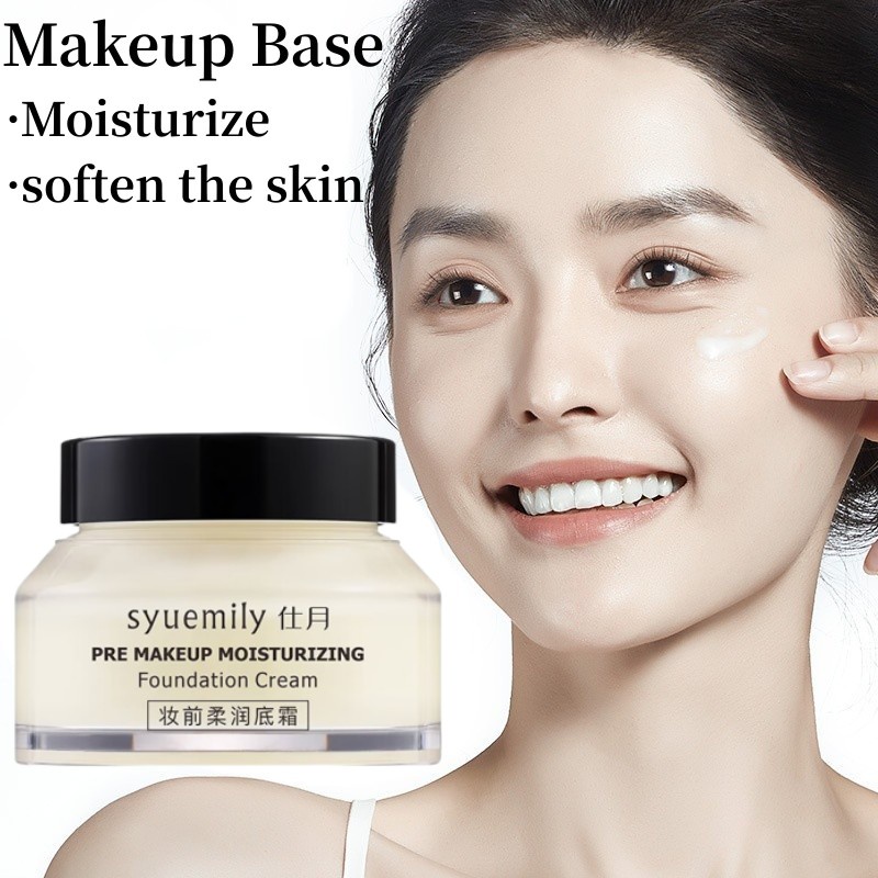 Soft moisturizing cream before makeup Makeup Base Antiaging Skin