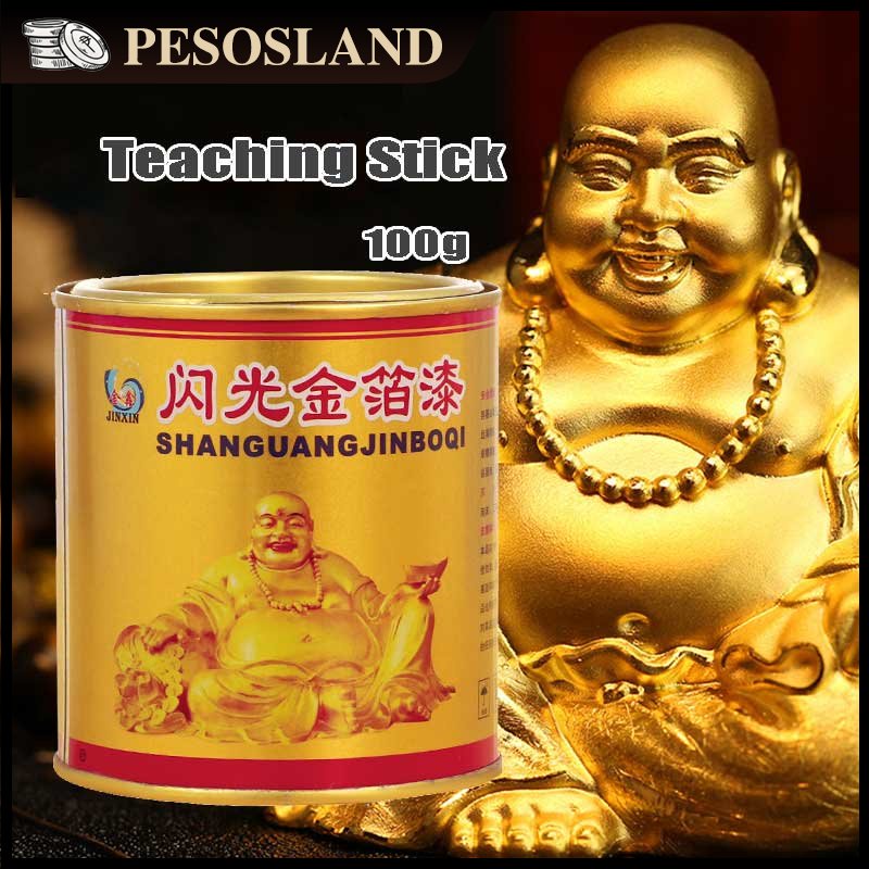 100ml Gold Paint For Metal Metallic Gold Acrylic Paint For Wood Leather