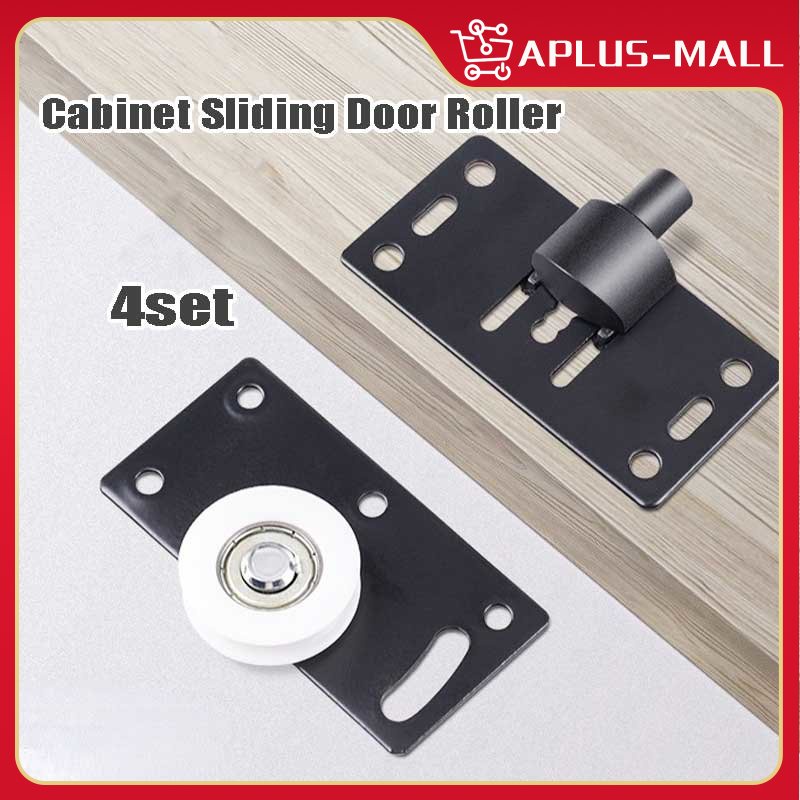 4Pcs Sliding Door Roller Wardrobe Closet Wheel Rollers Shopee Philippines
