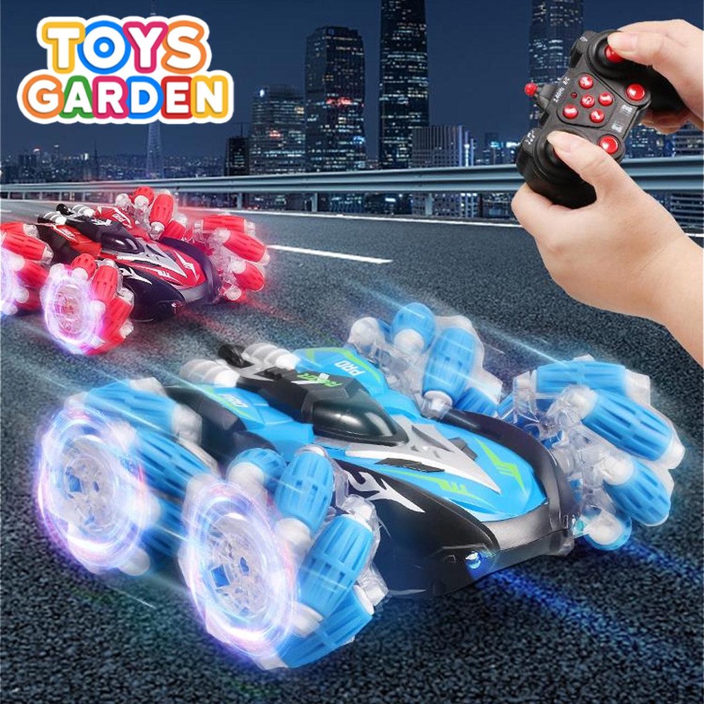 Toys Garden Drift Stunt Car Rc Rechargeable Double Side Drift 4WD ...