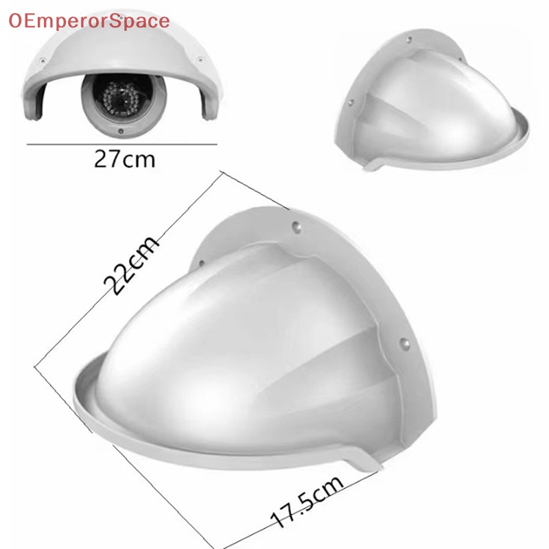 OEmperor Rain Sun Shield Weather Cover Anti Glare Side CCTV Turret Dome ...