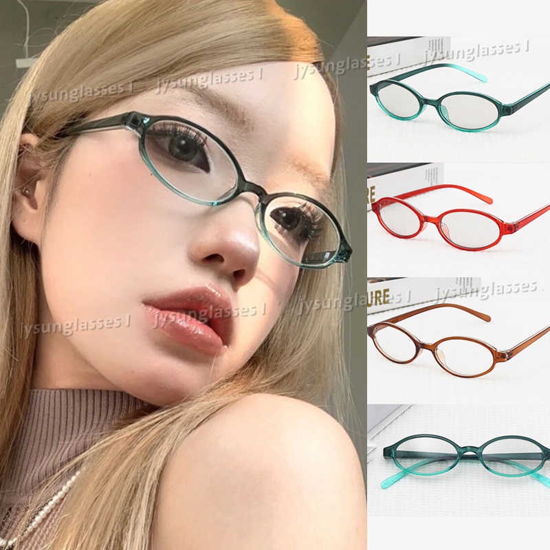 Y2k Spice Girls Narrow Frame Anti Blue Light Eyeglasses For Women Retro Small Frame Oval Women S