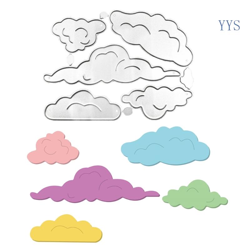 YYS Cloud Metal Cutting Dies Scrapbooking Card Embossing DIY Photo ...